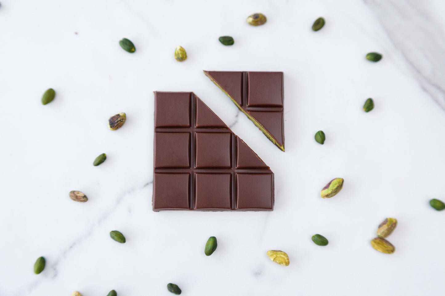 Pistachio Filled Milk Chocolate Bar