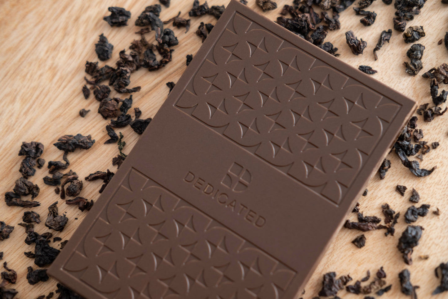 TIE GUAN YIN OOLONG MILK CHOCOLATE 50% COCOA