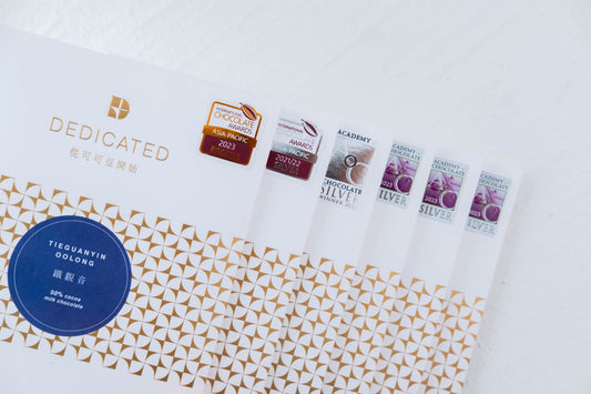 AWARD WINNING CHOCOLATE BAR SET (Original size 6 BARS)