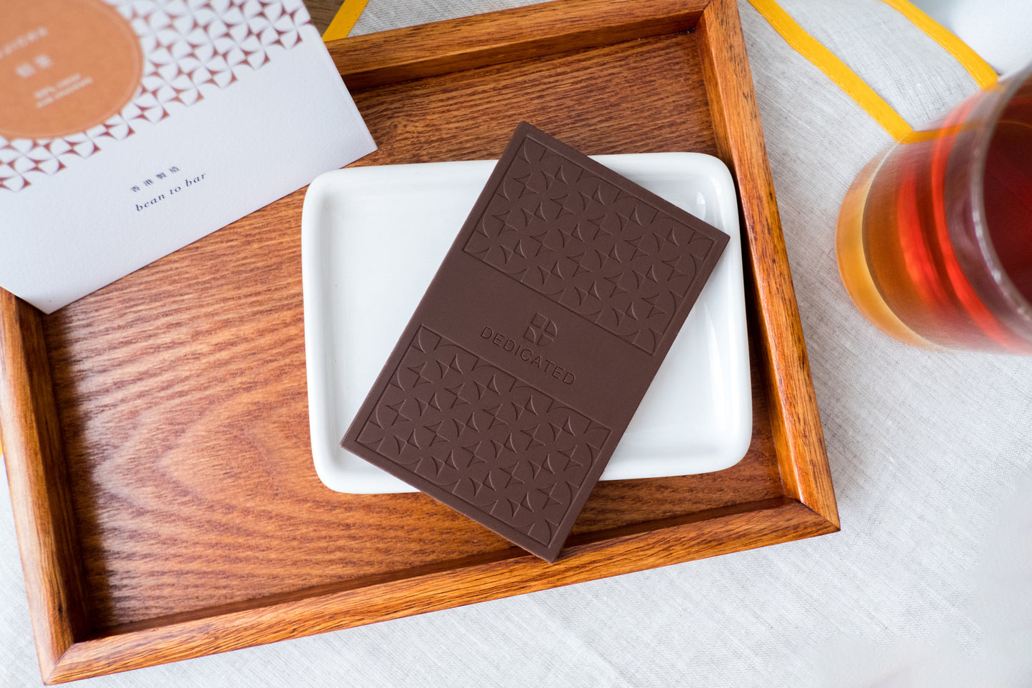 HOJICHA MILK CHOCOLATE 50% COCOA